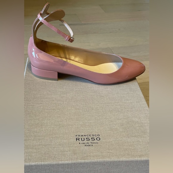 Francesco Russo Flats Sz. 39.5 BNIB - Picture 5 of 5
